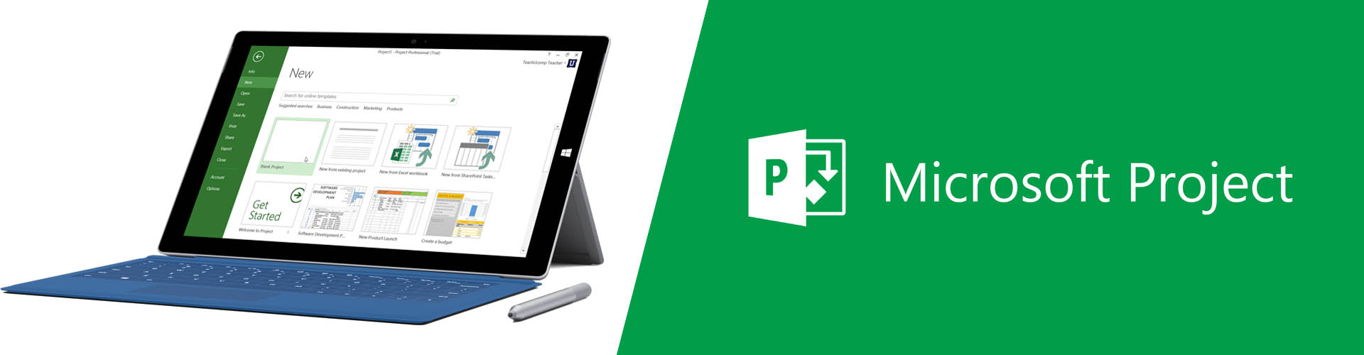 Microsoft Project banner