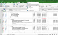 Microsoft Project software
